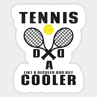 funny tennis Sticker